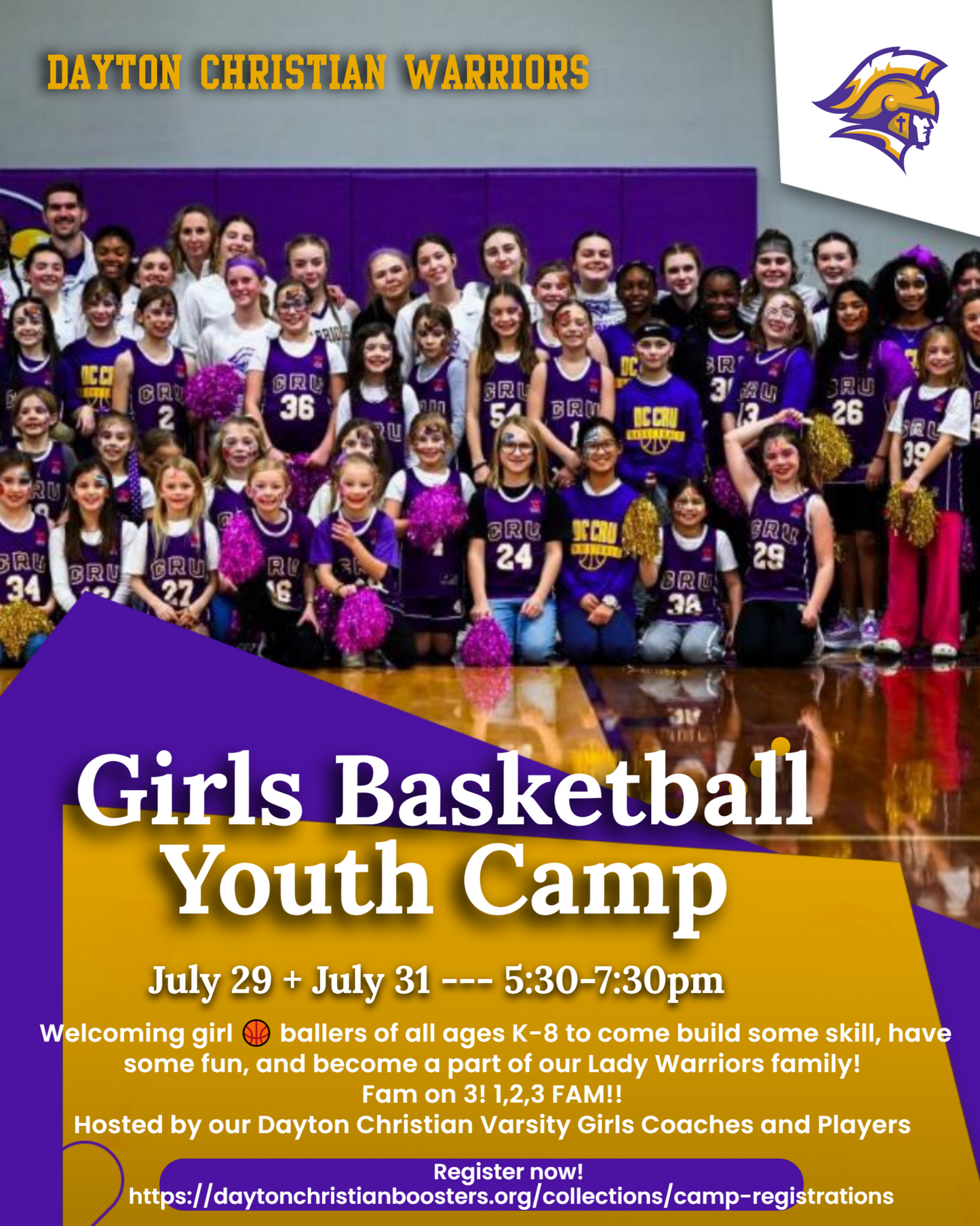 Girls Basketball Youth Camp