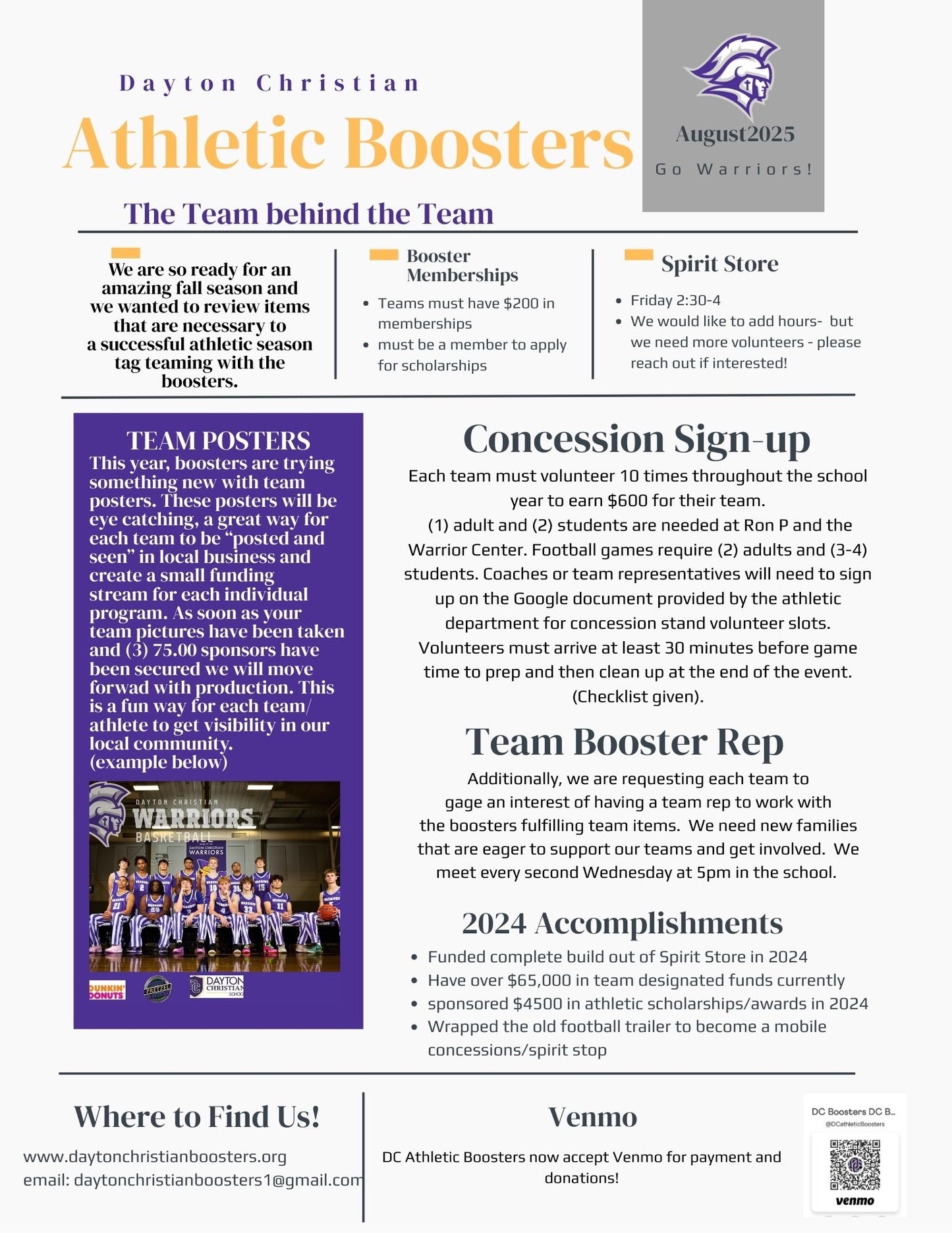 August newsletter