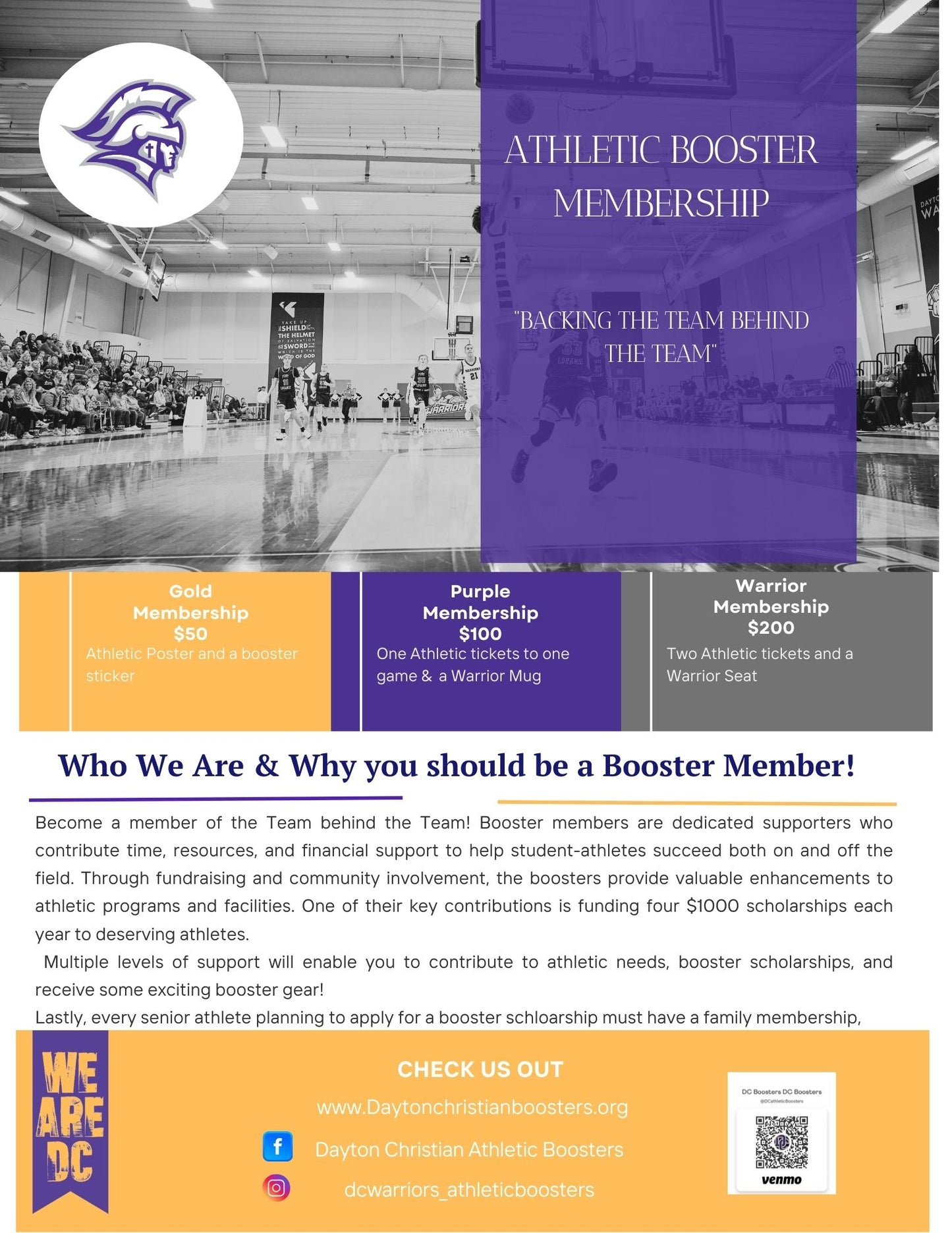 Booster Membership form