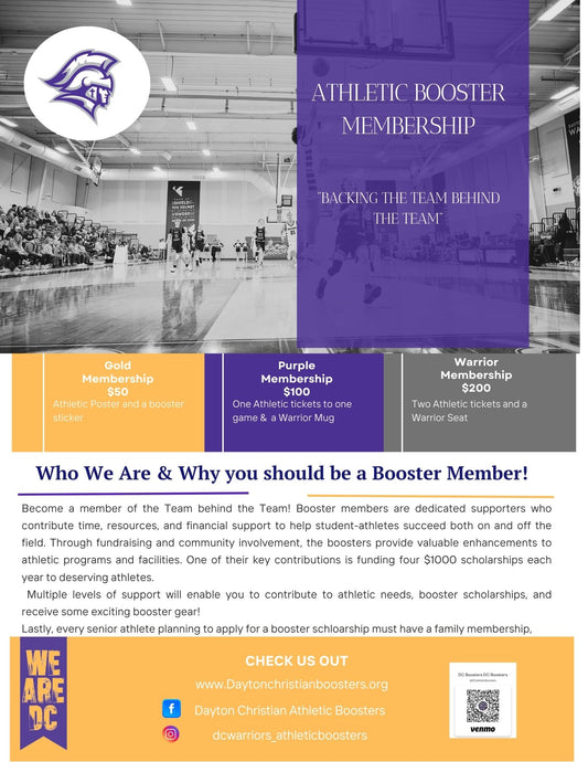 Booster Membership form